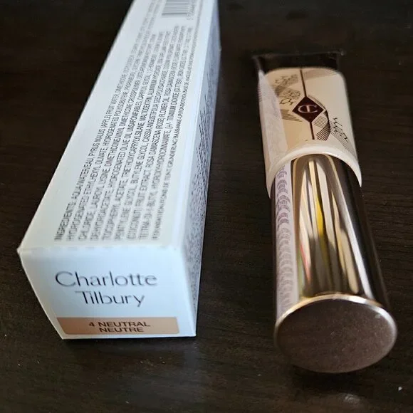 Charlotte Tilbury BEAUTIFUL SKIN FOUNDATION in 4 Neutral (NIB) - Picture 4 of 6